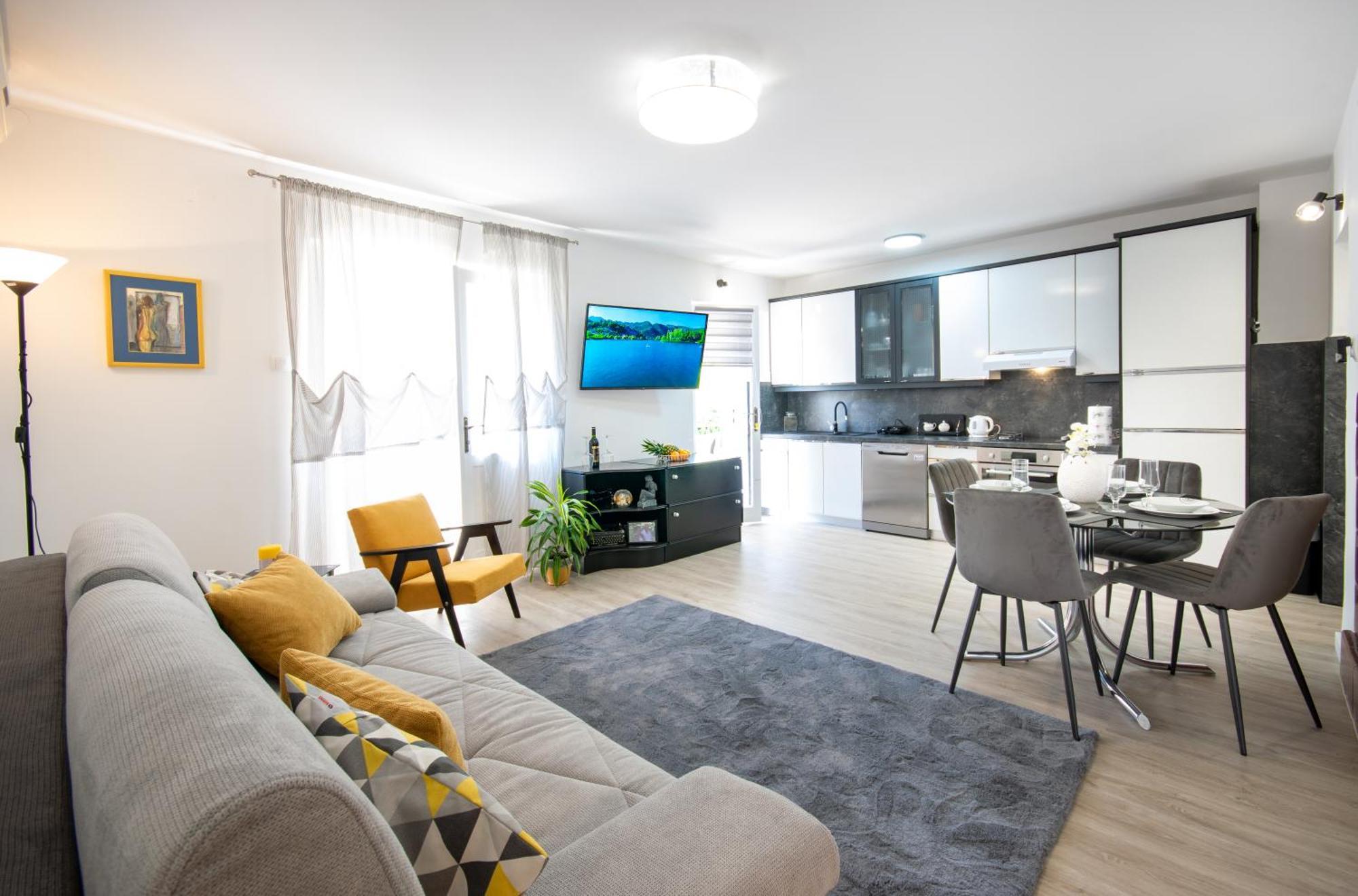 Apartments Filipeti Макарска Экстерьер фото